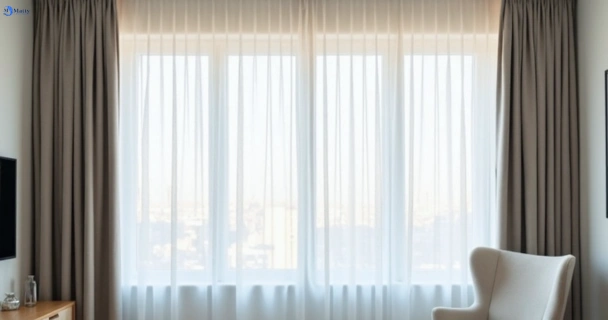 Restored vibrant drapes in kingsholme QLD after Matty Curtain Cleaning