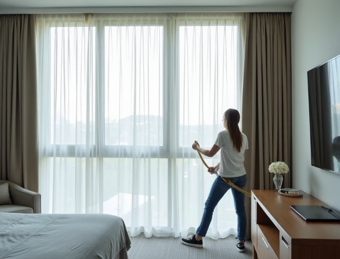 Kingsholme Sheer Curtain Cleaning